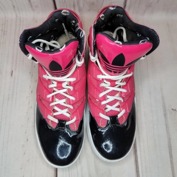 Adidas GLC Pink Good Luck Charm Black G65786 Sneakers 2012 - Women's Size 11 - Picture 6 of 11